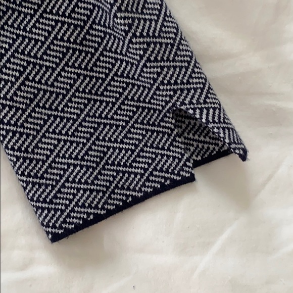 Zara Knit 3/4 Sleeve Pattern Mini-Dress | Size M - Picture 3 of 5